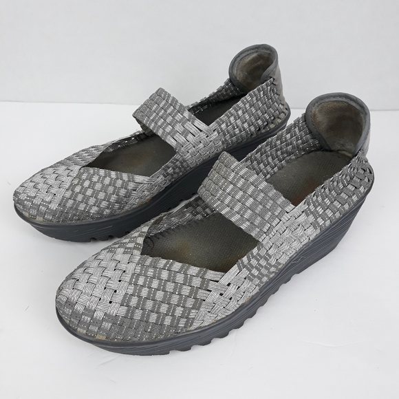 bernie mev. Shoes - Bernie Mev Woven Wedge Comfort Shoes